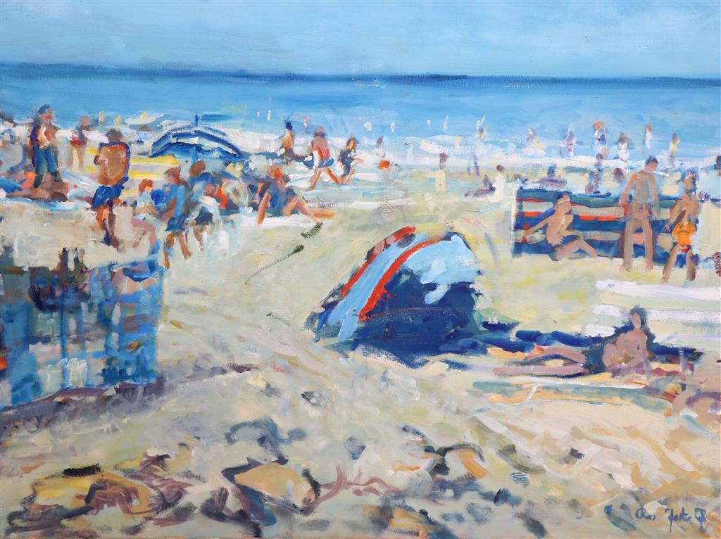 Russ Foster St Malo 60 x 80cm., unframed